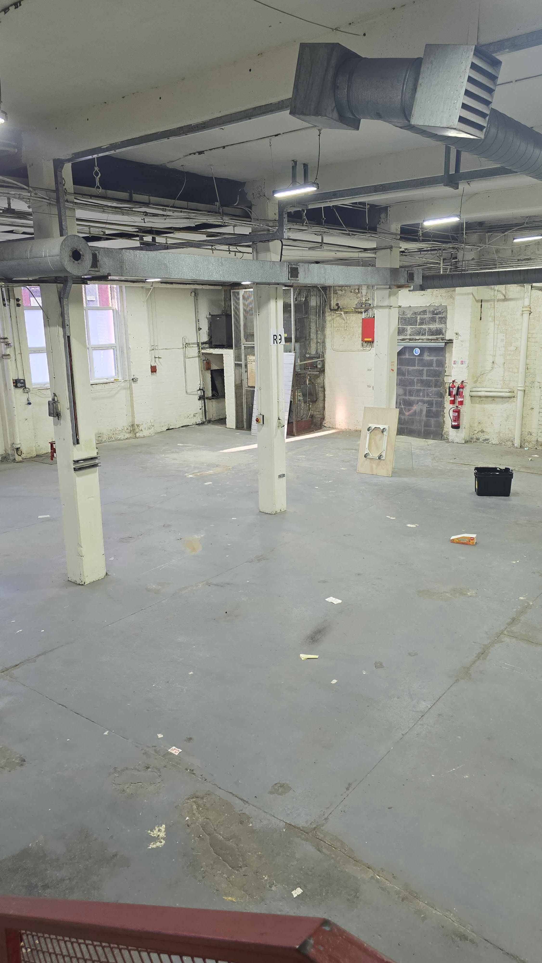 Industrial workshop and storage space